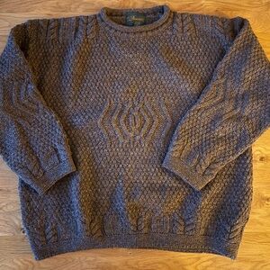 Vintage Doohan Donegal Sweater, 100% Pure Wool, Made in Ireland